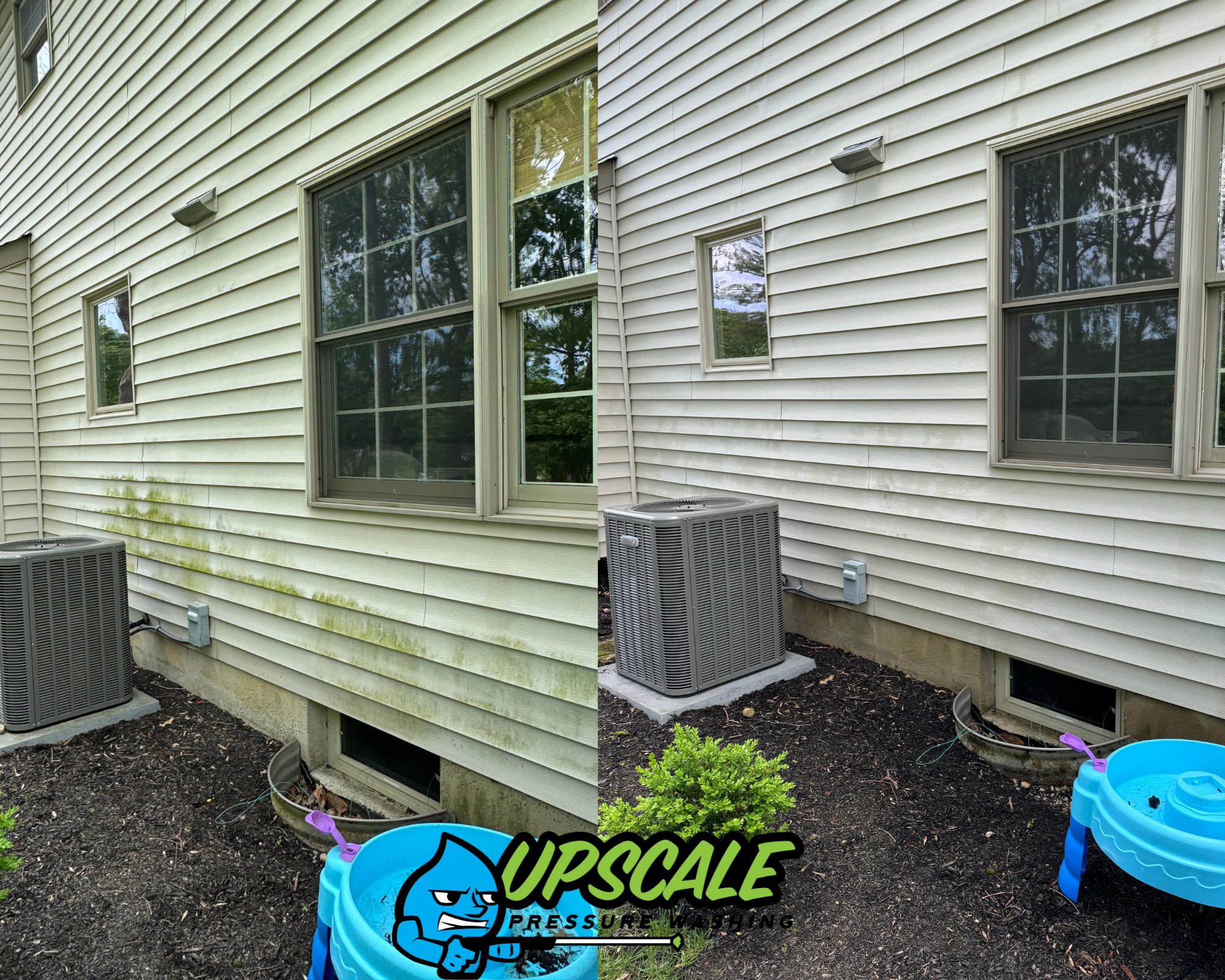 Exterior cleaning in Dublin, Ohio